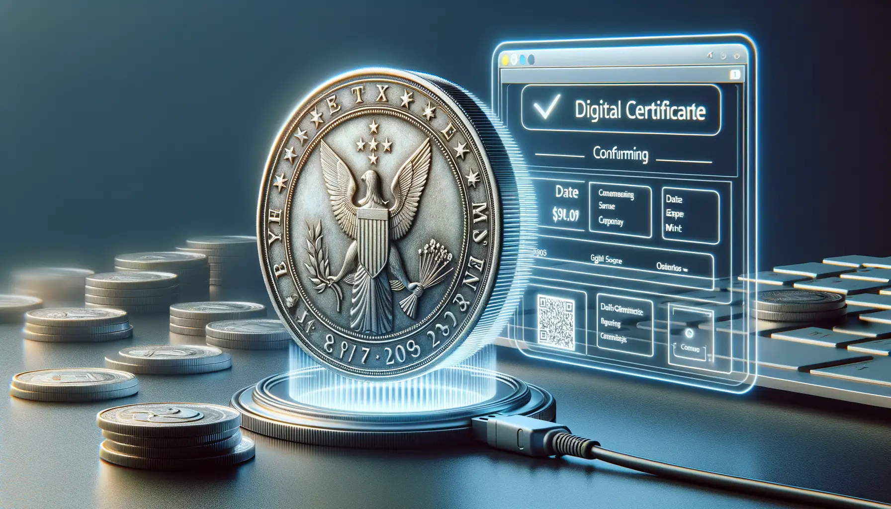 The Role of Digital Certificates in Coin Authentication